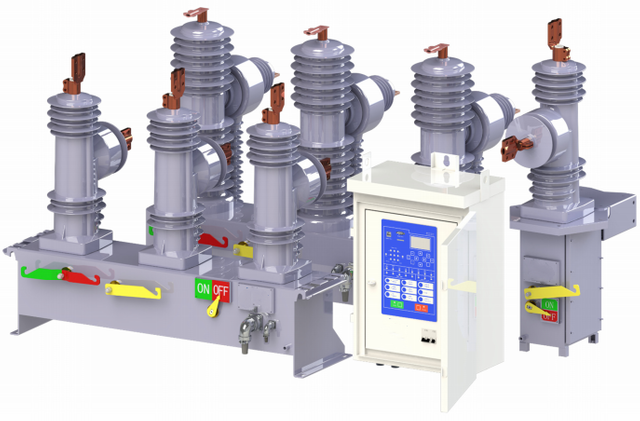 IEC / ANSI Signa customized ad XXXVIII KV, XXV ka et MCCL ad velit MV velit vacuum recloser