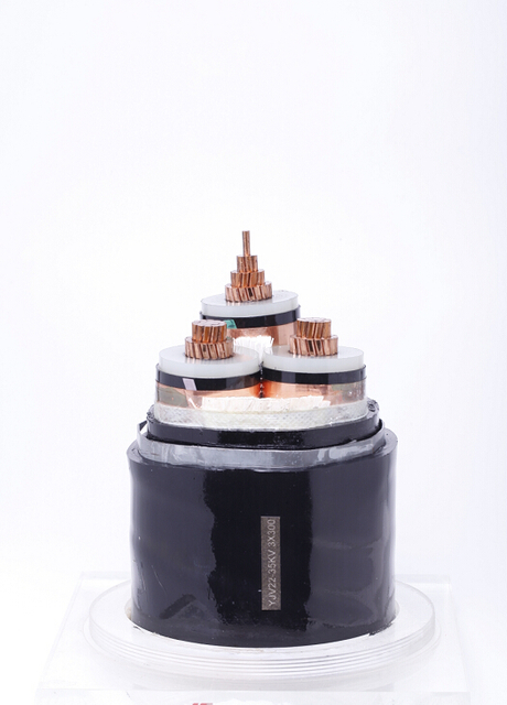 Maximum facultatem 3.6 / 6kv una Core potestatem funem cum aeris conductor et xlpe Nulla in caput applications