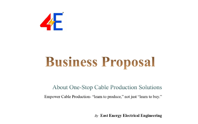Negotium propositum: One-Stop Cable Production Solutions