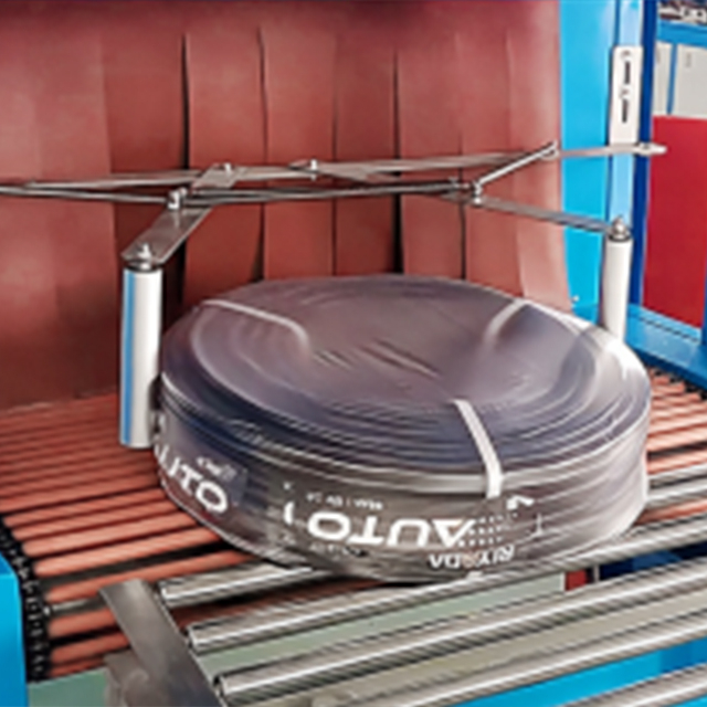 ZX-MMM automatic coiling / Belting / Shrink stipare apparatus, D unitatibus / hora, immaculatam ferro frame, IOT-enabless