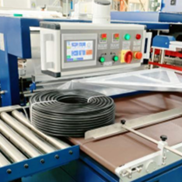 ZX-MMM automatic coiling / Belting / Shrink stipare apparatus, D unitatibus / hora, immaculatam ferro frame, IOT-enabless