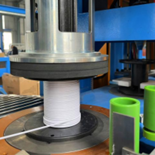 Automatic Foama-coiling et stipare apparatus SCp-MMM, summus celeritate coiling, immaculatam ferro frame, CC spolis, / hora